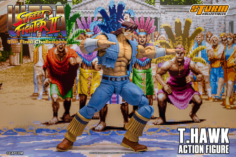 ウルトラストリートファイターII ザ・ファイナルチャレンジャーズ アクションフィギュア T.ホーク