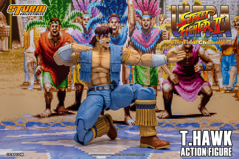 ウルトラストリートファイターII ザ・ファイナルチャレンジャーズ アクションフィギュア T.ホーク