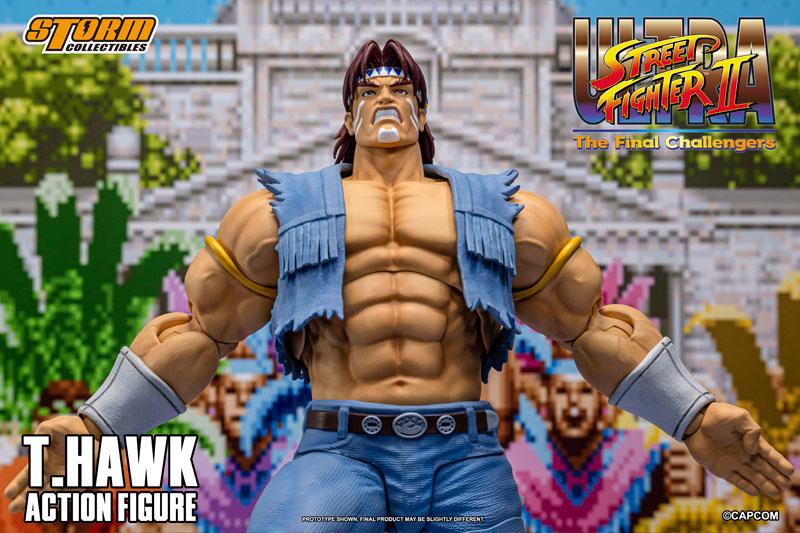 ウルトラストリートファイターII ザ・ファイナルチャレンジャーズ アクションフィギュア T.ホーク