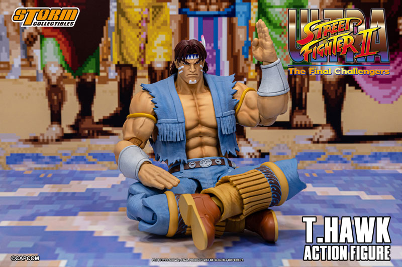 ウルトラストリートファイターII ザ・ファイナルチャレンジャーズ アクションフィギュア T.ホーク