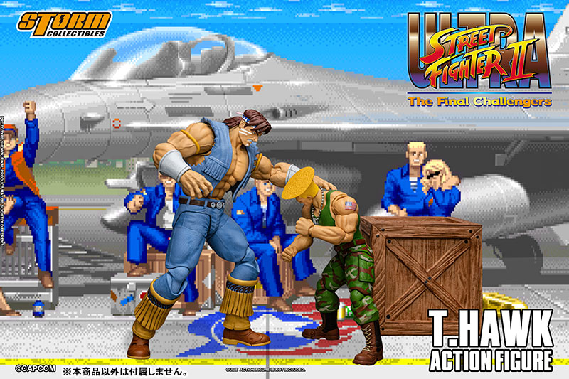 ウルトラストリートファイターII ザ・ファイナルチャレンジャーズ アクションフィギュア T.ホーク