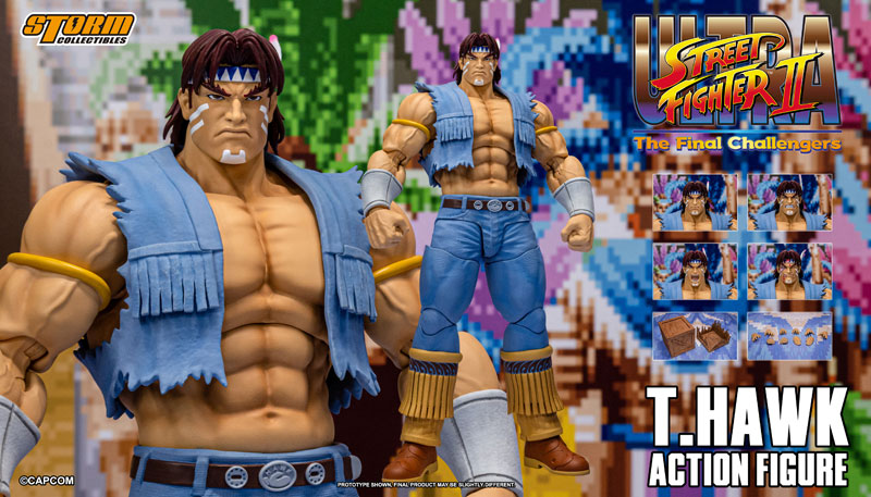 ウルトラストリートファイターII ザ・ファイナルチャレンジャーズ アクションフィギュア T.ホーク