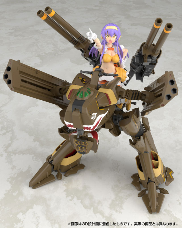 V.F.G. No.MC-20 マクロスF VB-6 ケーニッヒ・モンスター プラモデル