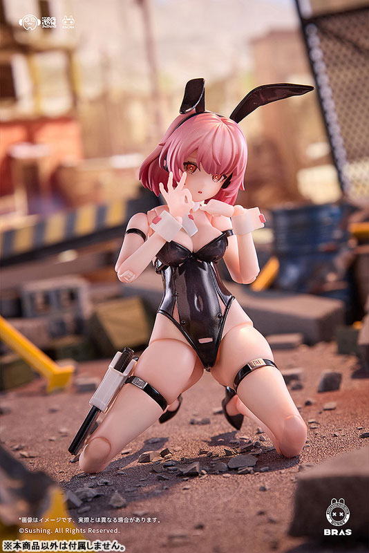 【特典】BUNNY RAPID ACTION SQUAD Commando・ベルカ 1/12 可動フィギュア
