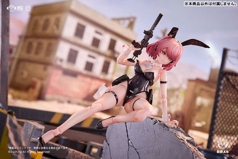 【特典】BUNNY RAPID ACTION SQUAD Commando・ベルカ 1/12 可動フィギュア