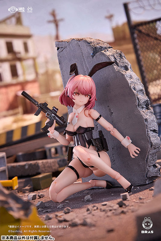 【特典】BUNNY RAPID ACTION SQUAD Commando・ベルカ 1/12 可動フィギュア