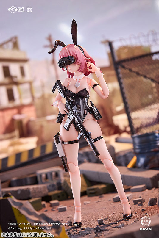 【特典】BUNNY RAPID ACTION SQUAD Commando・ベルカ 1/12 可動フィギュア