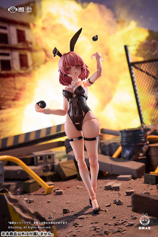 【特典】BUNNY RAPID ACTION SQUAD Commando・ベルカ 1/12 可動フィギュア