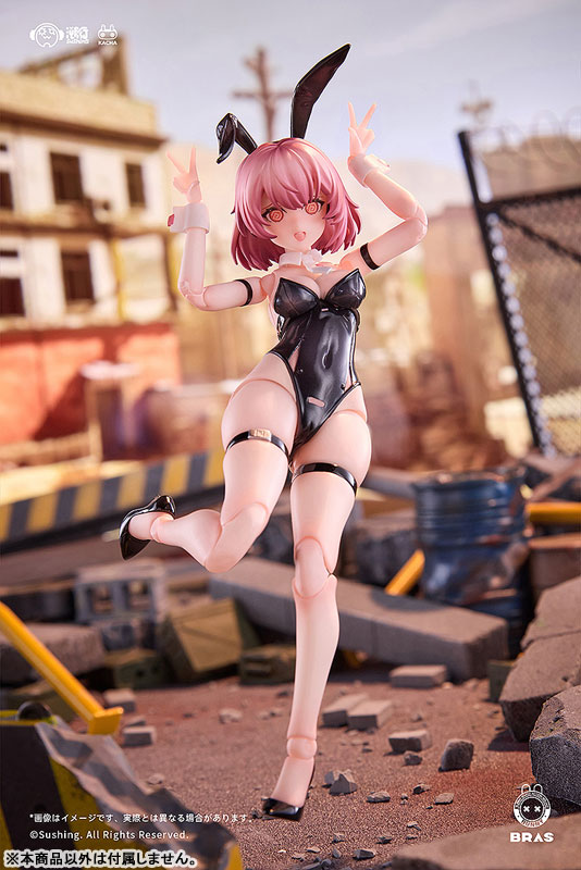 【特典】BUNNY RAPID ACTION SQUAD Commando・ベルカ 1/12 可動フィギュア