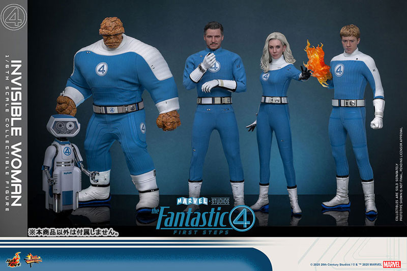 ムービー・マスターピース ファンタスティック4:ファースト・ステップ 1/6 インビジブル・ウーマン 延期前倒可能性大