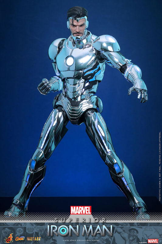 コミック・マスターピース DIECAST マーベル・コミック スーペリア・アイアンマン 延期・前倒可能性大