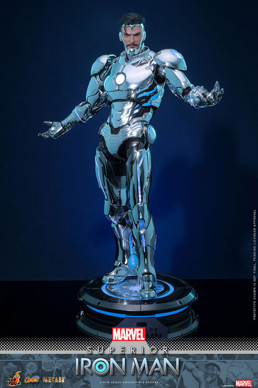 コミック・マスターピース DIECAST マーベル・コミック スーペリア・アイアンマン 延期・前倒可能性大