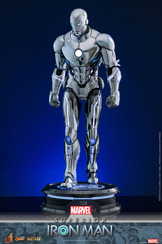 コミック・マスターピース DIECAST マーベル・コミック スーペリア・アイアンマン 延期・前倒可能性大