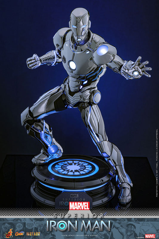 コミック・マスターピース DIECAST マーベル・コミック スーペリア・アイアンマン 延期・前倒可能性大