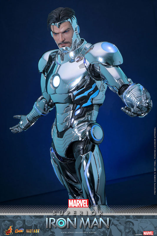 コミック・マスターピース DIECAST マーベル・コミック スーペリア・アイアンマン 延期・前倒可能性大