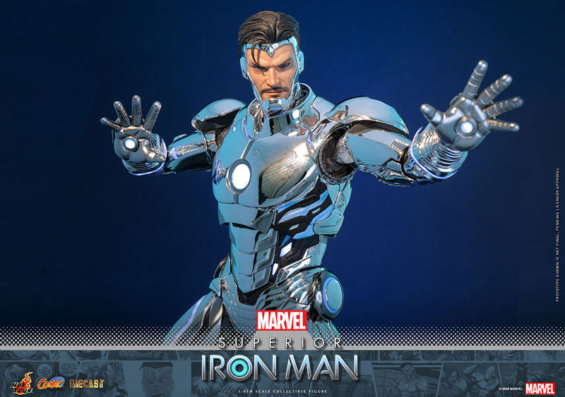 コミック・マスターピース DIECAST マーベル・コミック スーペリア・アイアンマン 延期・前倒可能性大