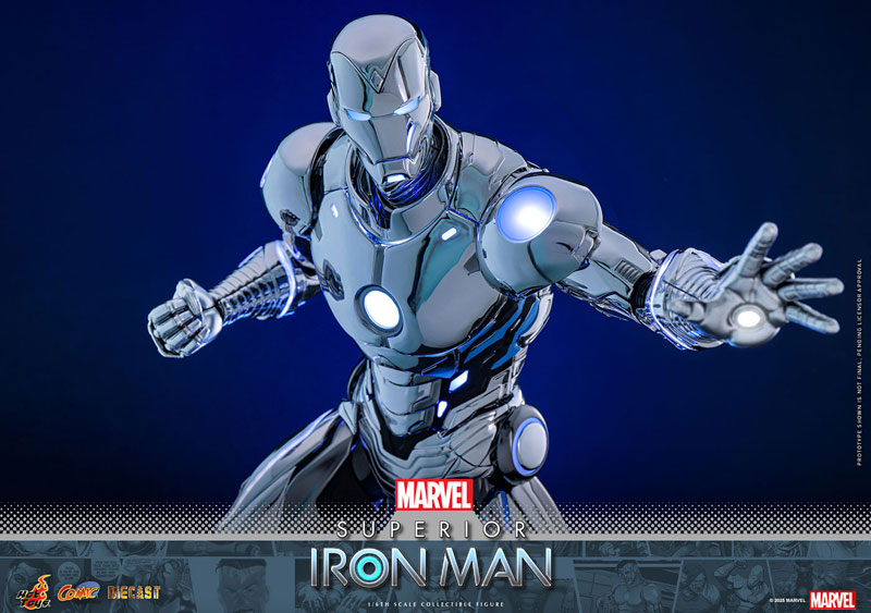 コミック・マスターピース DIECAST マーベル・コミック スーペリア・アイアンマン 延期・前倒可能性大
