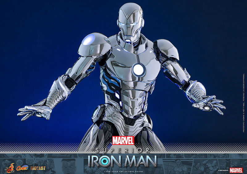 コミック・マスターピース DIECAST マーベル・コミック スーペリア・アイアンマン 延期・前倒可能性大