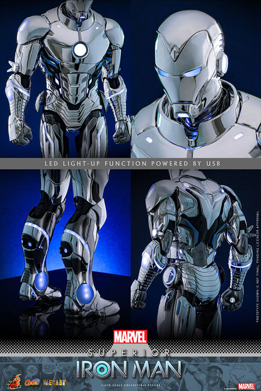 コミック・マスターピース DIECAST マーベル・コミック スーペリア・アイアンマン 延期・前倒可能性大