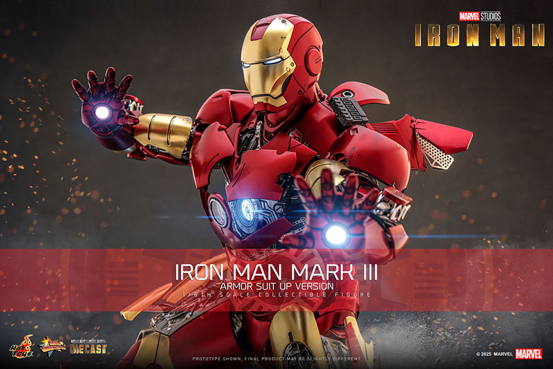 ムービーマスターピース DIECAST 1/6 アイアンマン・マーク3 アーマースーツアップ版 延期前倒可能性大