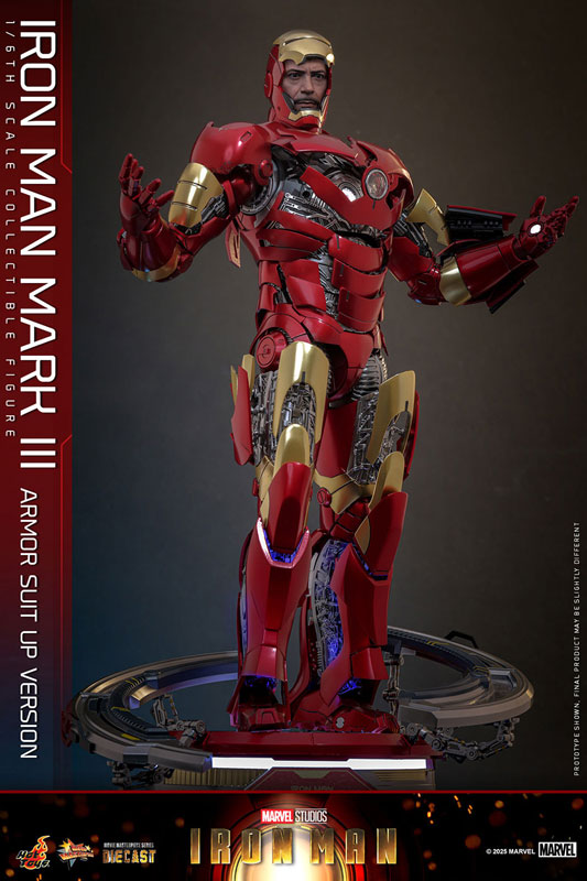 ムービーマスターピース DIECAST 1/6 アイアンマン・マーク3 アーマースーツアップ版 延期前倒可能性大