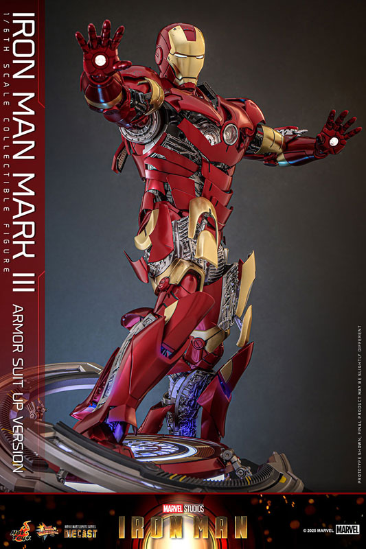 ムービーマスターピース DIECAST 1/6 アイアンマン・マーク3 アーマースーツアップ版 延期前倒可能性大