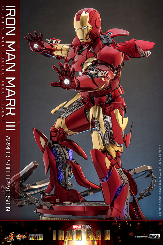 ムービーマスターピース DIECAST 1/6 アイアンマン・マーク3 アーマースーツアップ版 延期前倒可能性大