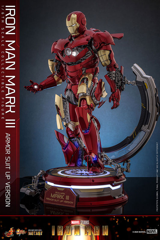 ムービーマスターピース DIECAST 1/6 アイアンマン・マーク3 アーマースーツアップ版 延期前倒可能性大