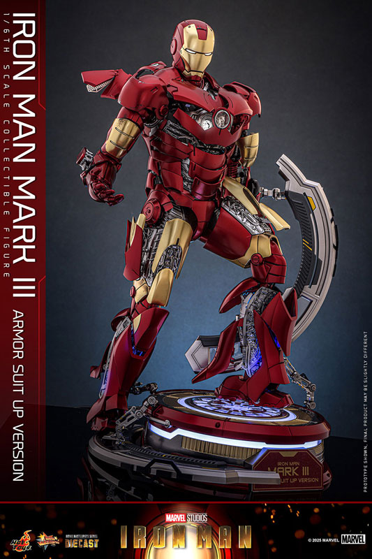 ムービーマスターピース DIECAST 1/6 アイアンマン・マーク3 アーマースーツアップ版 延期前倒可能性大