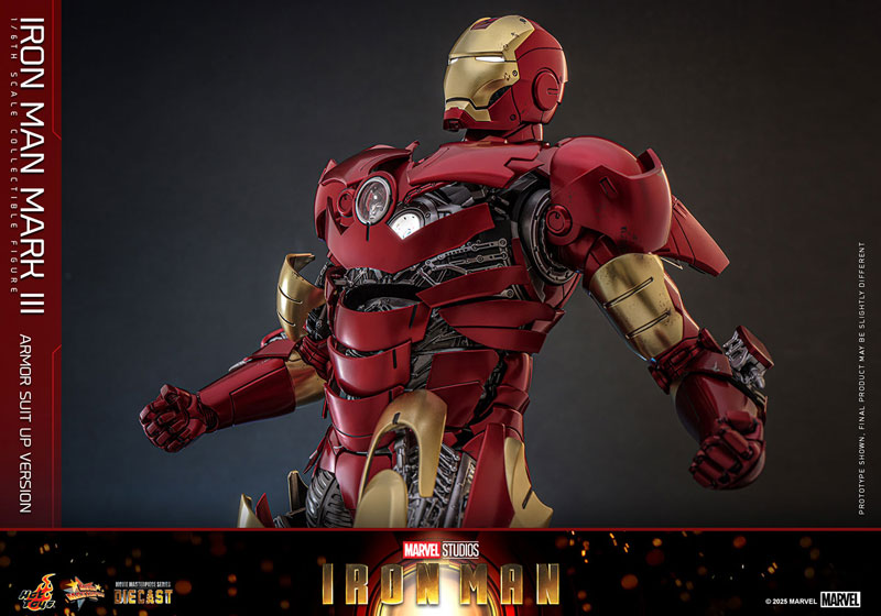 ムービーマスターピース DIECAST 1/6 アイアンマン・マーク3 アーマースーツアップ版 延期前倒可能性大