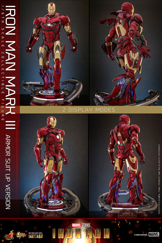 ムービーマスターピース DIECAST 1/6 アイアンマン・マーク3 アーマースーツアップ版 延期前倒可能性大