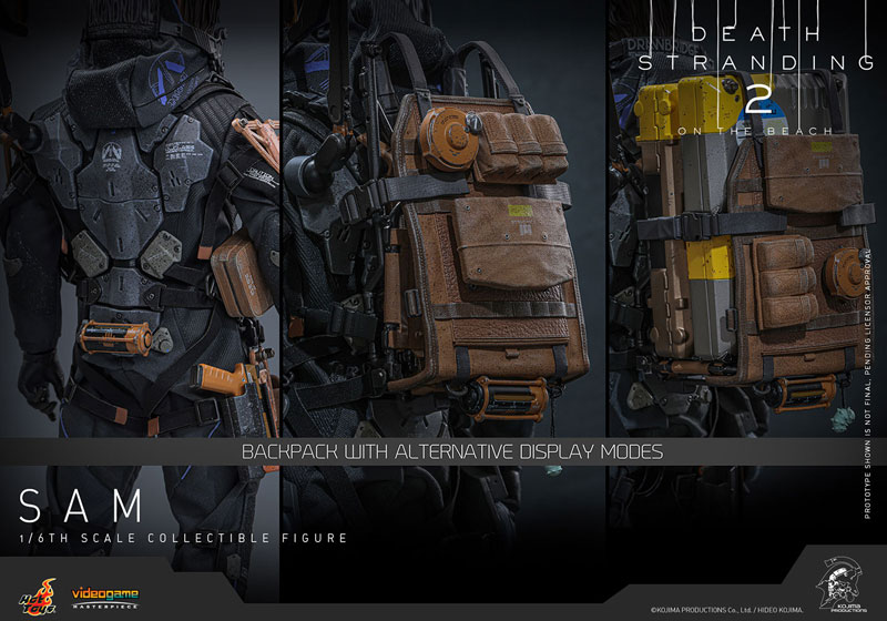 ビデオゲーム・マスターピース『DEATH STRANDING 2： ON THE BEACH』1/6 サム ※延期・前倒し可能性大