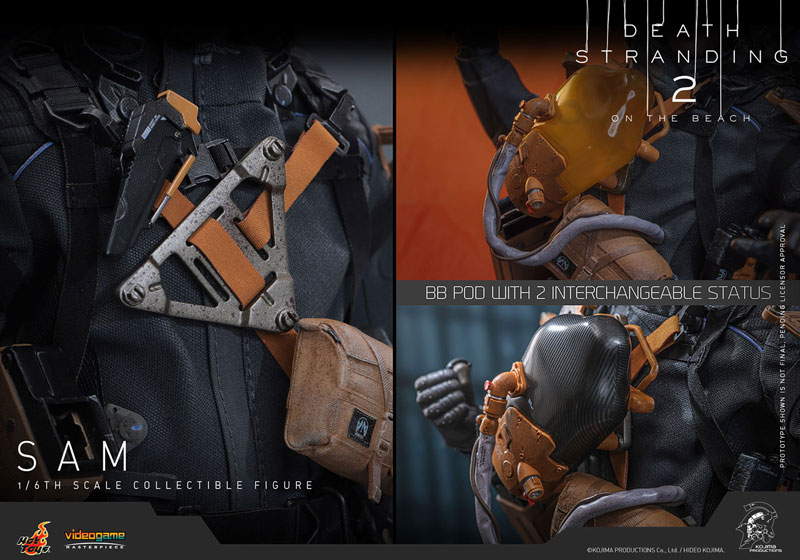 ビデオゲーム・マスターピース『DEATH STRANDING 2： ON THE BEACH』1/6 サム ※延期・前倒し可能性大