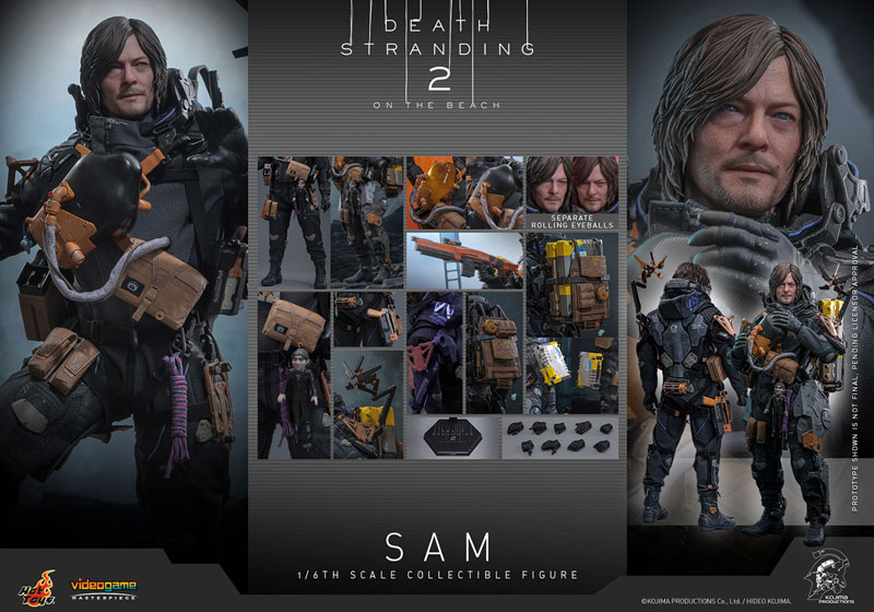 ビデオゲーム・マスターピース『DEATH STRANDING 2： ON THE BEACH』1/6 サム ※延期・前倒し可能性大
