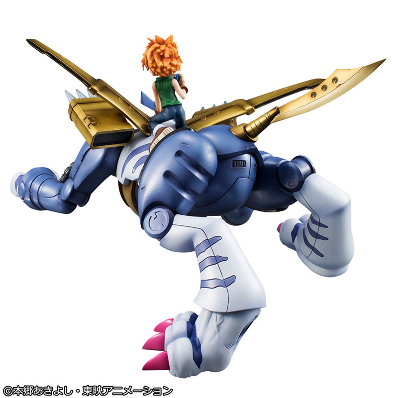 【限定販売】Precious G.E.M.シリーズ デジモンアドベンチャー メタルガルルモン＆石田ヤマト 完成品フィギュア
