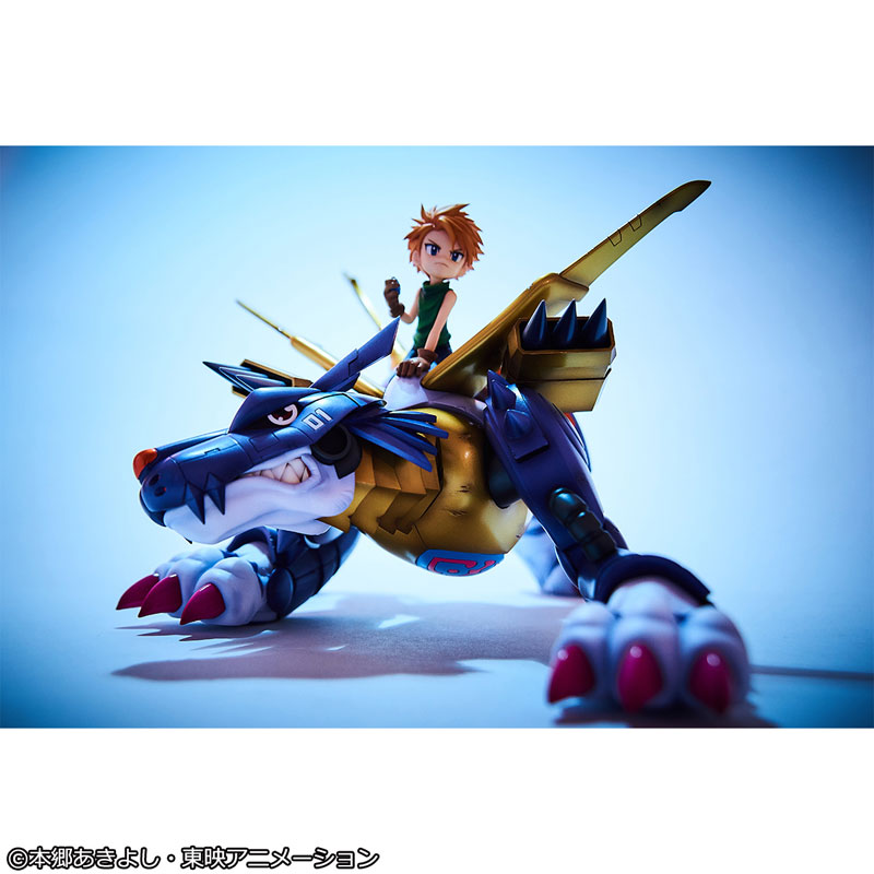 【限定販売】Precious G.E.M.シリーズ デジモンアドベンチャー メタルガルルモン＆石田ヤマト 完成品フィギュア