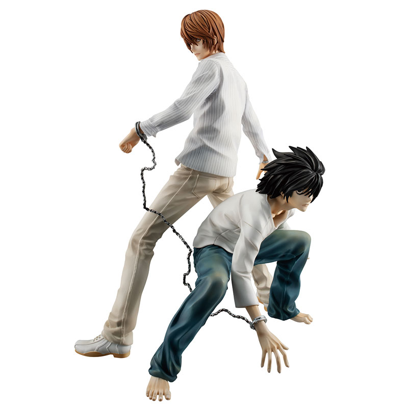 【限定販売】G.E.M.シリーズ DEATH NOTE(デスノート) 夜神月＆L 完成品フィギュア