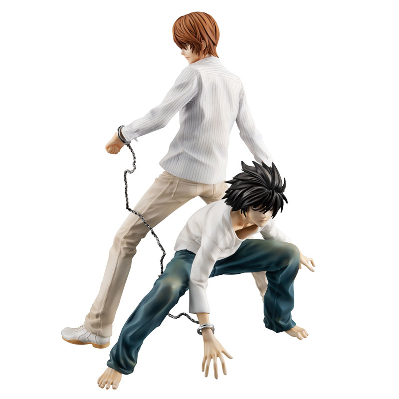 【限定販売】G.E.M.シリーズ DEATH NOTE(デスノート) 夜神月＆L 完成品フィギュア