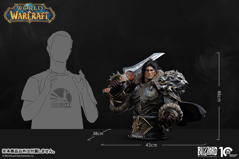 Infinity Studio X Blizzard World of Warcraft ヴァリアン・リン 1/3バストモデル