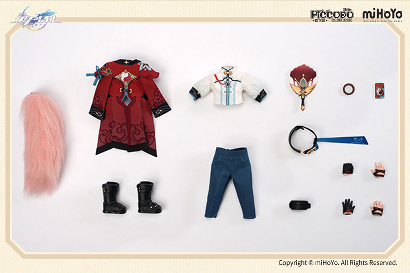 PICCODO ACTION DOLL X 崩壊：スターレイル 椒丘(しょうきゅう) デフォルメドール