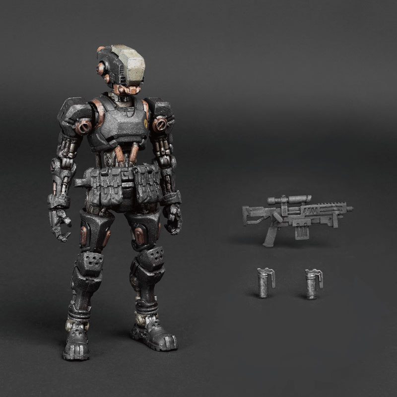 アシッドレイン 1/18スケール FAV-A135 アバドン シミュパペットP4