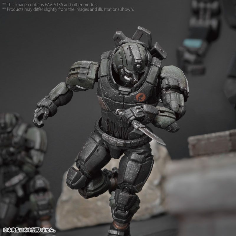 アシッドレイン 1/18スケール FAV-A136 アバドン リボーン トルーパー