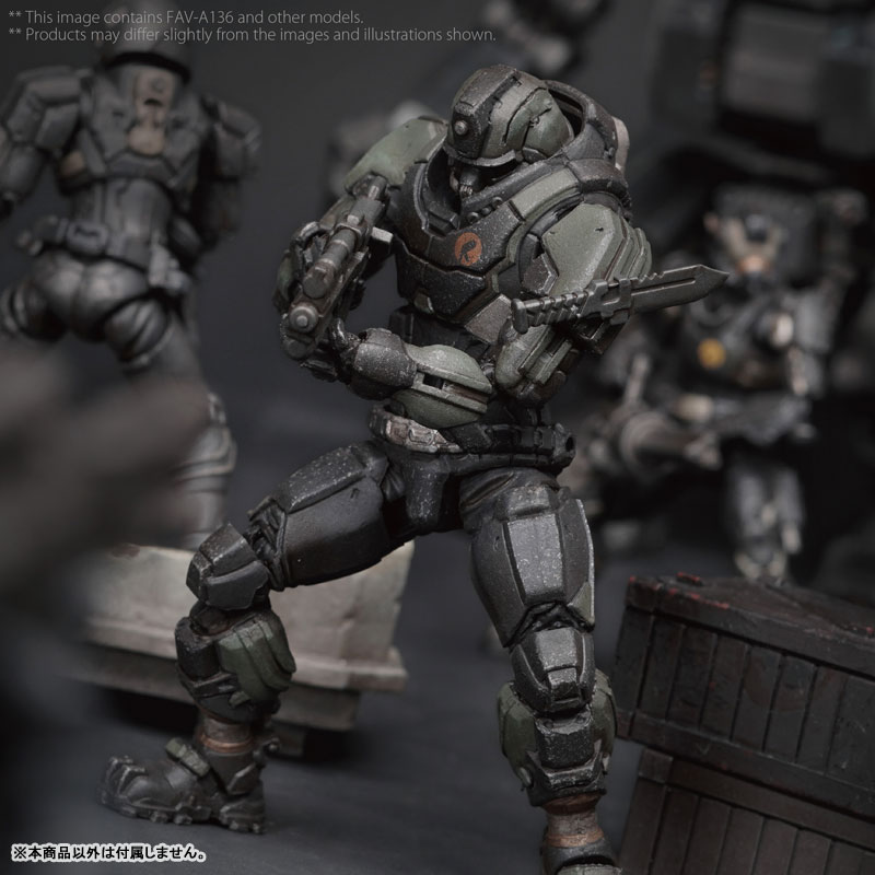 アシッドレイン 1/18スケール FAV-A136 アバドン リボーン トルーパー