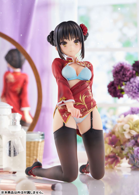 【あみあみ限定特典】【あみあみ限定版】喫茶ステラと死神の蝶 四季ナツメ チャイナ服Ver 1/3.5