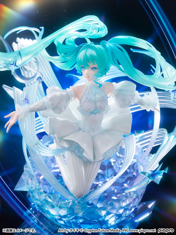 初音ミク-Crystal Dress Ver.- 1/7 完成品フィギュア[SHIBUYA