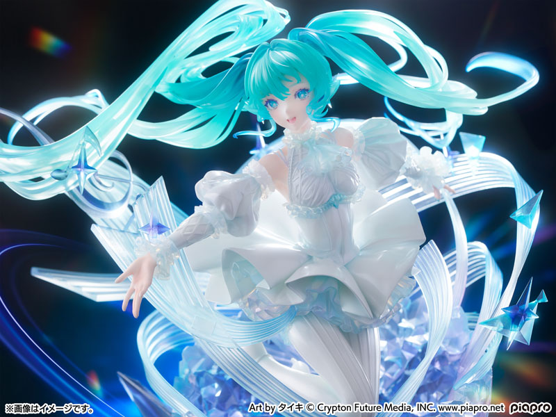 初音ミク-Crystal Dress Ver.- 1/7 完成品フィギュア[SHIBUYA