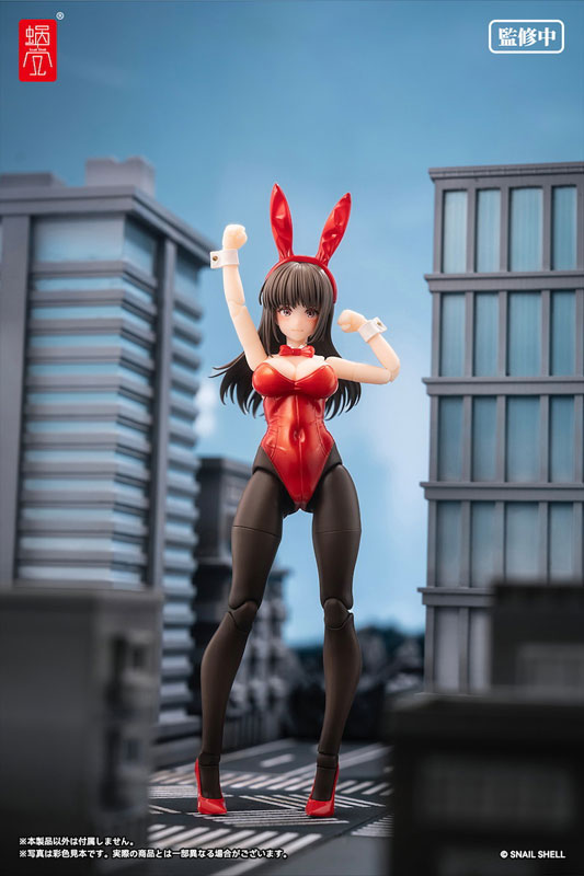 【特典】空想JKシリーズ JK-01バニーガール レナ 1/12 完成品アクションフィギュア