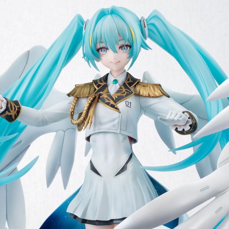 【限定販売】Lucrea(ルクリア) 機動戦士ガンダム45周年×初音ミク 初音ミク×ウイングガンダムゼロ EW 完成品フィギュア