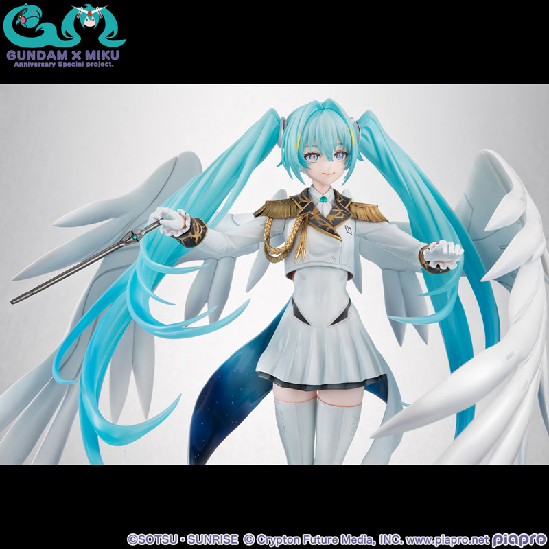 【限定販売】Lucrea(ルクリア) 機動戦士ガンダム45周年×初音ミク 初音ミク×ウイングガンダムゼロ EW 完成品フィギュア
