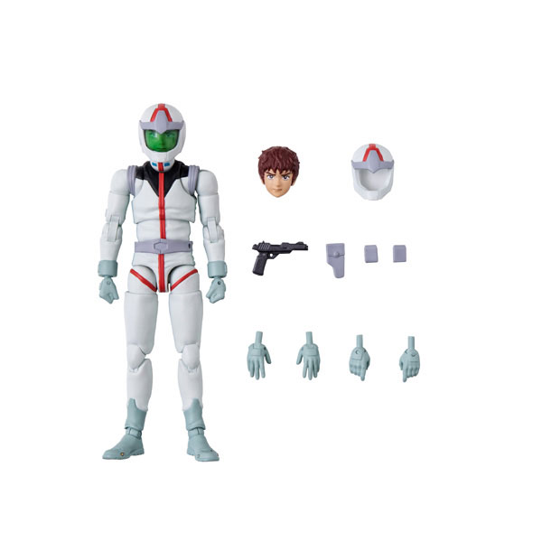 G.M.G. COLLECTION 09 機動戦士ガンダム 地球連邦軍 アムロ・レイ ノーマルスーツVer. 可動フィギュア